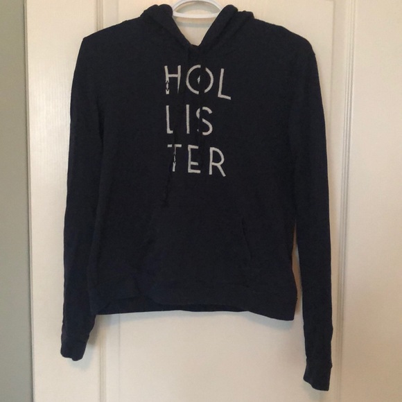 Hollister Navy Hoodie - Picture 1 of 1